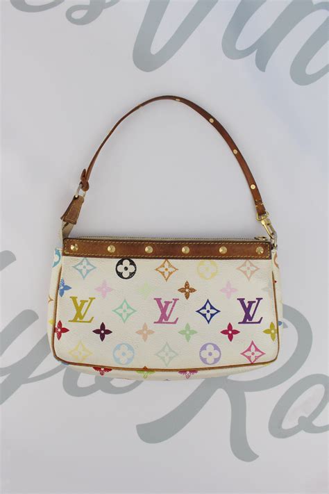 lv white colorful bag|multicolor lv bag.